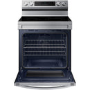  Samsung 30-inch Freestanding Electric Range with WI-FI Connect NE63A6511SS/AA IMAGE 3