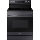  Samsung 30-inch Freestanding Electric Range with WI-FI Connect NE63A6511SG/AA IMAGE 2