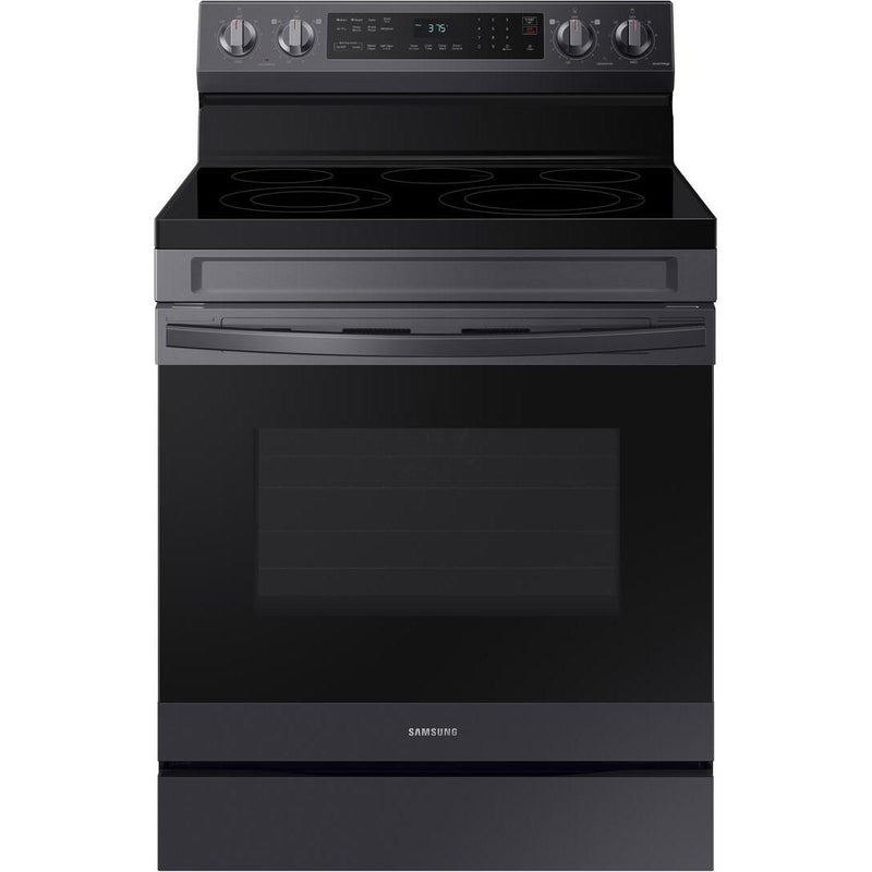  Samsung 30-inch Freestanding Electric Range with WI-FI Connect NE63A6511SG/AA IMAGE 2
