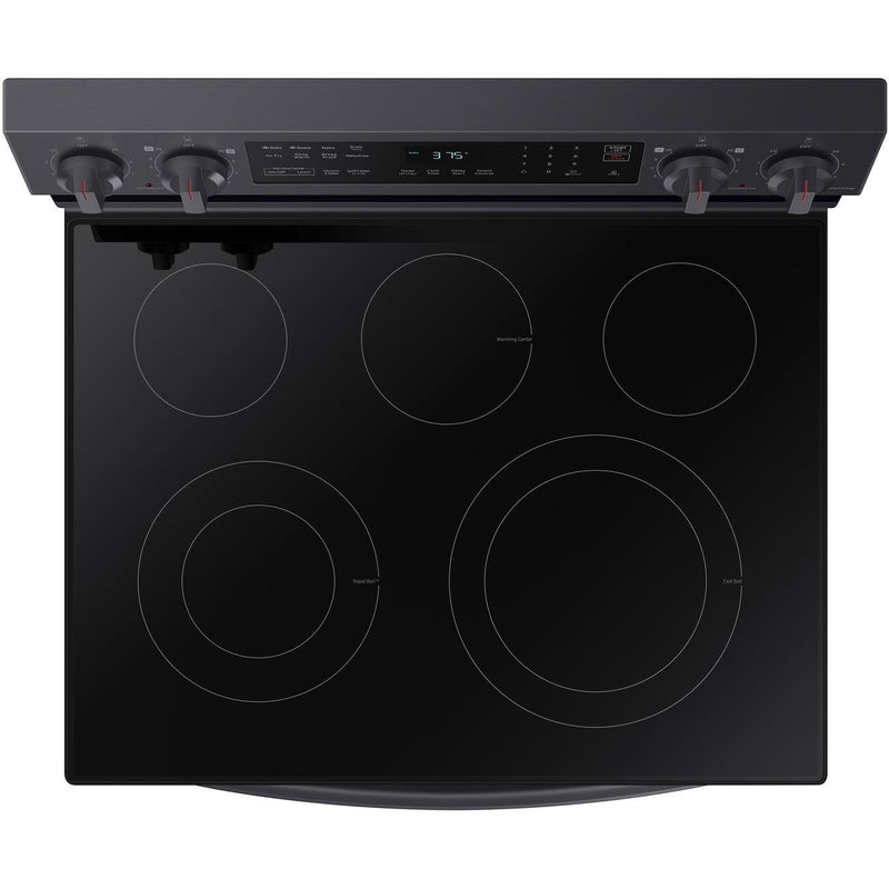  Samsung 30-inch Freestanding Electric Range with WI-FI Connect NE63A6511SG/AA IMAGE 7