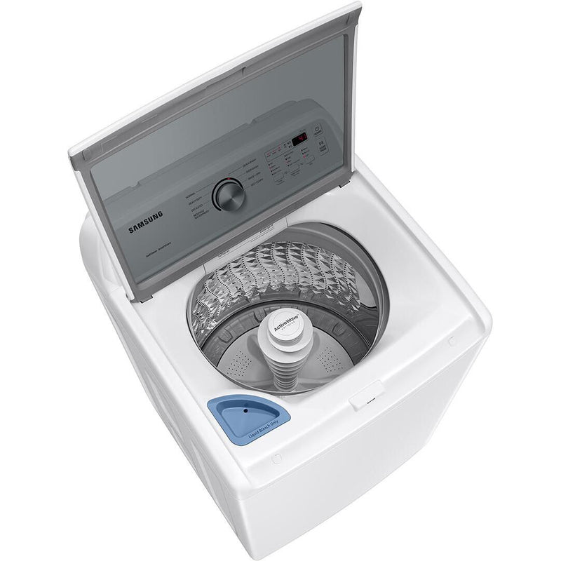  Samsung 4.4 cu.ft. Top Loading Washer with ActiveWave™ Agitator WA44A3205AW/A4 IMAGE 8
