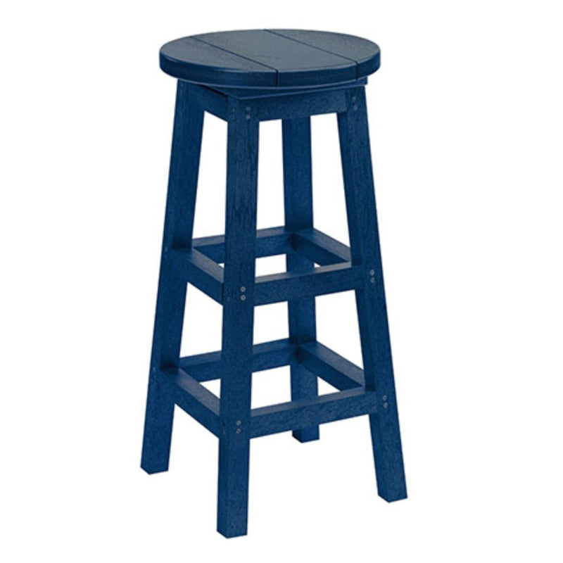 C.R. Plastic Products Outdoor Seating Stools C21-20 IMAGE 1