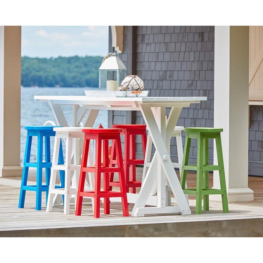 C.R. Plastic Products Generation C21-20 Bar Stool - Navy