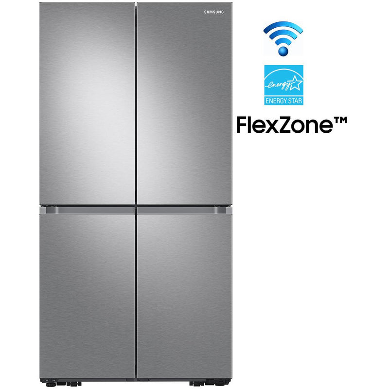  Samsung 36-inch, 22.9 cu.ft. Counter-Depth French 4-Door Refrigerator with Dual Ice Maker RF23A9071SR/AA IMAGE 2
