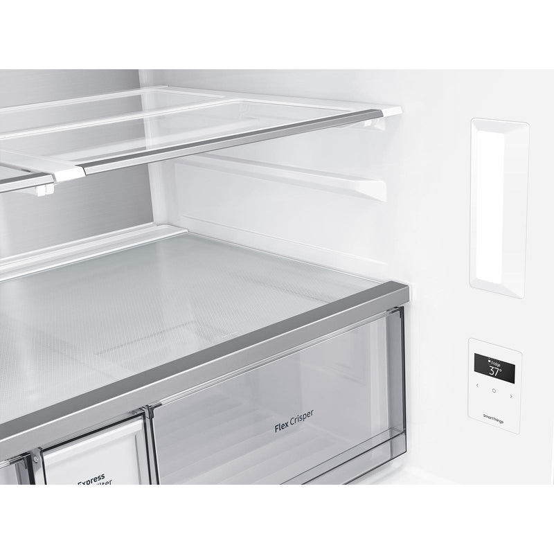 Samsung 36-inch, 29 cu.ft. Freestanding French 4-Door Refrigerator with Dual Ice Maker RF29A9671SR/AA IMAGE 9
