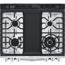 LG 30-inch, 6.3 cu ft. Slide-in Gas Range with Sous-Vide LSGL6337F IMAGE 4