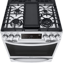 LG 30-inch, 6.3 cu ft. Slide-in Gas Range with Sous-Vide LSGL6337F IMAGE 5