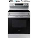  Samsung 30-inch Freestanding Electric Range with Rapid Boil™ NE63A6311SS/AA IMAGE 2