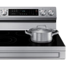  Samsung 30-inch Freestanding Electric Range with Rapid Boil™ NE63A6311SS/AA IMAGE 3