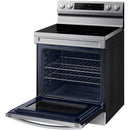  Samsung 30-inch Freestanding Electric Range with Rapid Boil™ NE63A6311SS/AA IMAGE 8