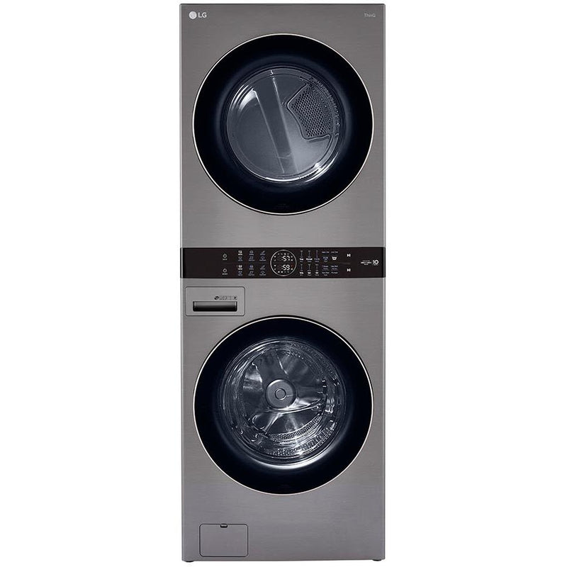 LG Stacked Washer/Dryer Gas Laundry Center with Center Control™ WKG101HVA IMAGE 1