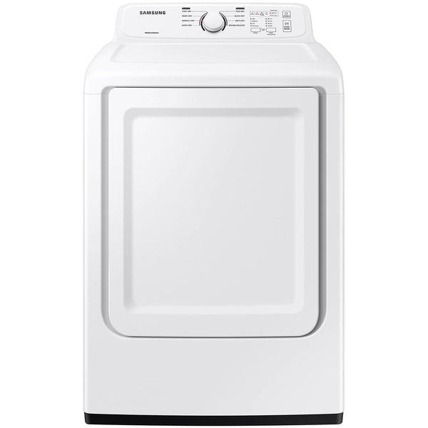  Samsung 7.2 cu.ft. Electric Dryer with 8 Dry Cycles DVE41A3000W/A3 IMAGE 1