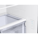  Samsung 33-inch, 19.5 cu.ft. Built-in Look French 3-Door Refrigerator with Internal Ice Maker RF20A5101WW/AA IMAGE 7