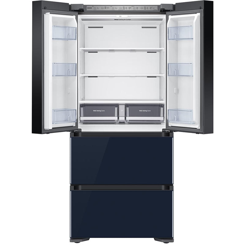  Samsung 32-inch, 17.3 cu.ft. Freestanding French 4-Door Refrigerator with Wi-Fi Connect RQ48T94B277/AA IMAGE 4