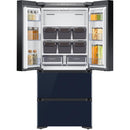  Samsung 32-inch, 17.3 cu.ft. Freestanding French 4-Door Refrigerator with Wi-Fi Connect RQ48T94B277/AA IMAGE 5