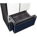  Samsung 32-inch, 17.3 cu.ft. Freestanding French 4-Door Refrigerator with Wi-Fi Connect RQ48T94B277/AA IMAGE 7