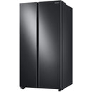  Samsung 36-inch, 28 cu.ft. Freestanding Side-by-Side Refrigerator with In-Door Ice Maker RS28A500ASG/AA IMAGE 3