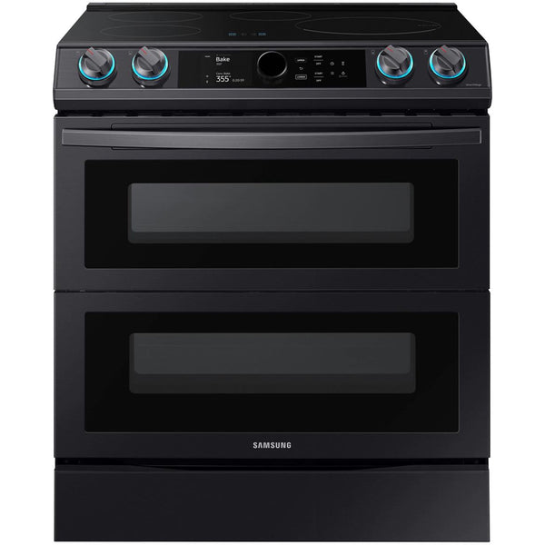  Samsung 30-inch Slide-in Electric Induction Range with WI-FI Connect NE63T8951SG/AA IMAGE 1