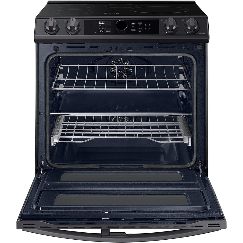  Samsung 30-inch Slide-in Electric Induction Range with WI-FI Connect NE63T8951SG/AA IMAGE 2
