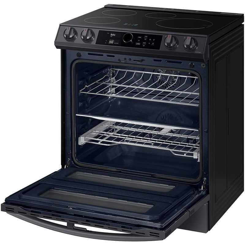  Samsung 30-inch Slide-in Electric Induction Range with WI-FI Connect NE63T8951SG/AA IMAGE 3