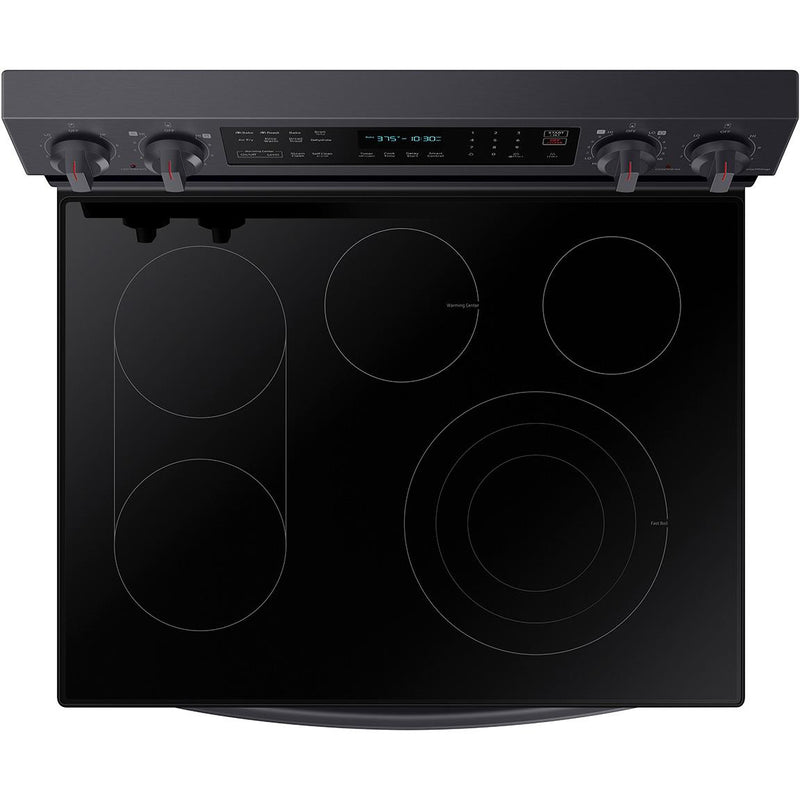  Samsung 30-inch Freestanding Electric Range with WI-FI Connect NE63A6711SG/AA IMAGE 5