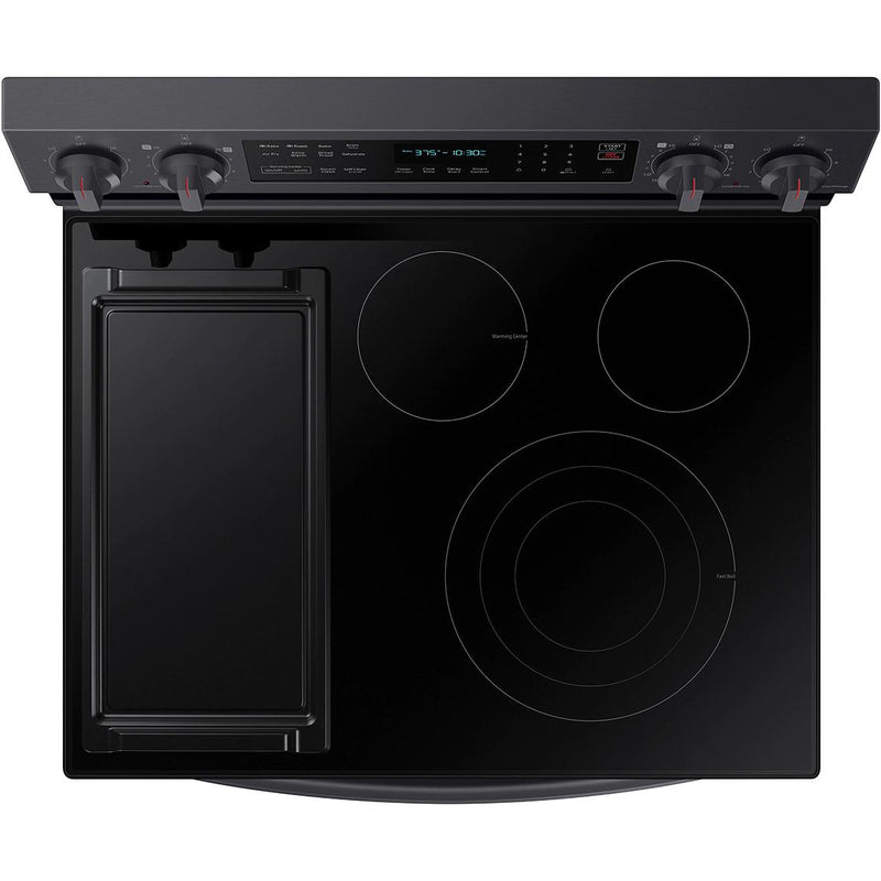  Samsung 30-inch Freestanding Electric Range with WI-FI Connect NE63A6711SG/AA IMAGE 6