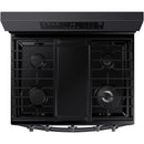  Samsung 30-inch Freestanding Gas Range with WI-FI Connect NX60A6511SG/AA IMAGE 7