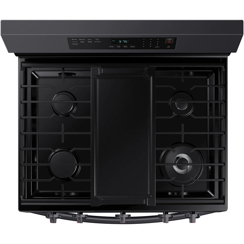  Samsung 30-inch Freestanding Gas Range with WI-FI Connect NX60A6511SG/AA IMAGE 7