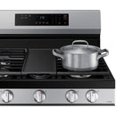  Samsung 30-inch Freestanding Gas Range with Wi-Fi Connect NX60A6311SS/AA IMAGE 8