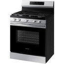  Samsung 30-inch Freestanding Gas Range with Wi-Fi Connect NX60A6111SS/AA IMAGE 4