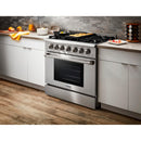  Thor Kitchen 36-inch Freestanding Gas Range HRG3618ULP IMAGE 13