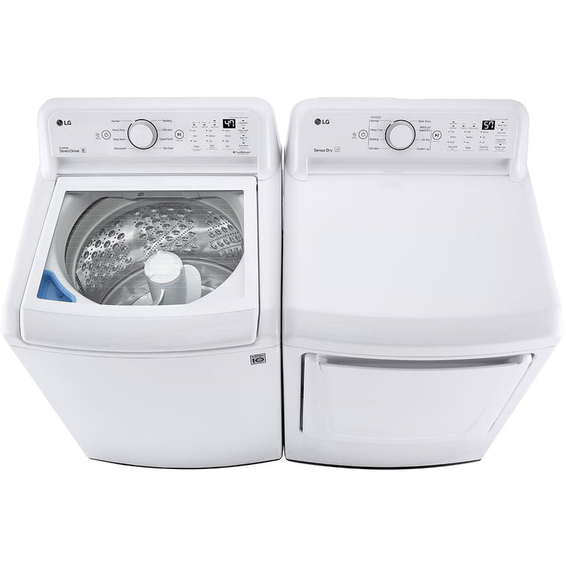 LG 7.3 cu.ft. Electric Dryer with Sensor Dry Technology DLE7000W IMAGE 11