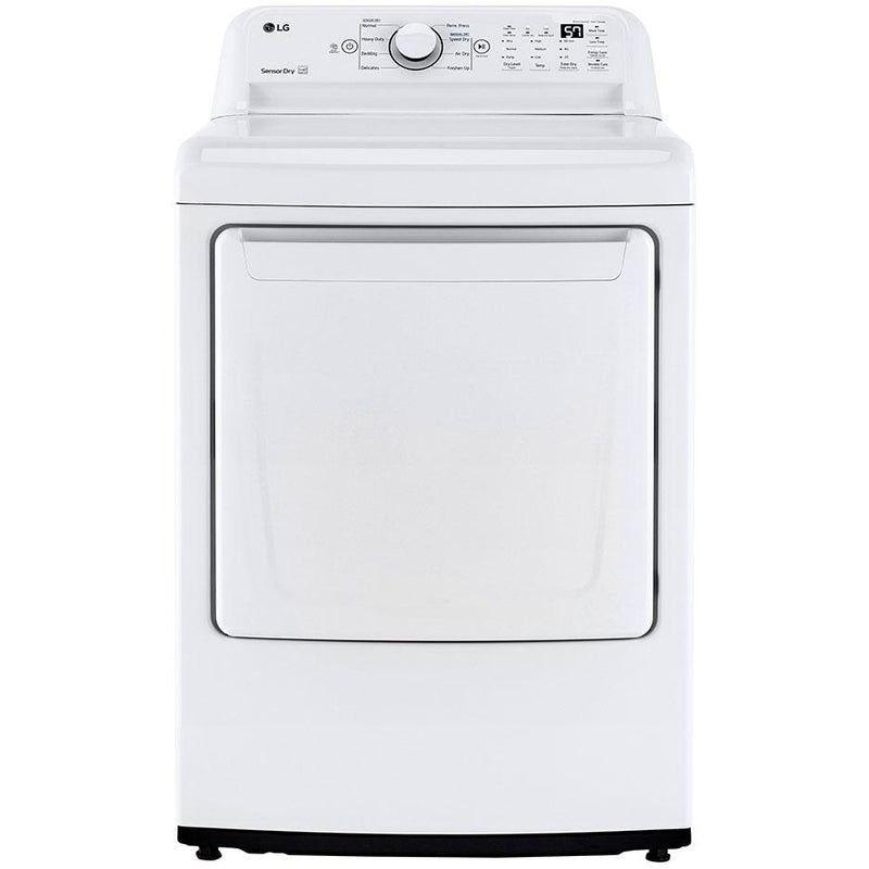 LG 7.3 cu.ft. Gas Dryer with Sensor Dry Technology DLG7001W IMAGE 1