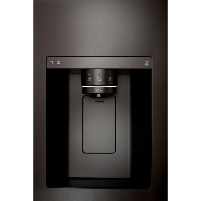 LG 36-inch, 27.1 cu.ft. Freestanding French 4-Door Refrigerator with InstaView® LRSOS2706D IMAGE 17