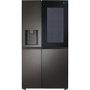 LG 36-inch, 27.1 cu.ft. Freestanding French 4-Door Refrigerator with InstaView® LRSOS2706D IMAGE 1