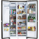 LG 36-inch, 27.1 cu.ft. Freestanding French 4-Door Refrigerator with InstaView® LRSOS2706D IMAGE 3
