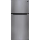 LG 33-inch, 24 cu.ft. Freestanding Top Freezer Refrigerator with Internal Water Dispenser LRTLS2403S IMAGE 1