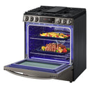 LG 30-inch Slide-in Gas Range with Air Fry Technology LSGL5833D IMAGE 14