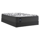  Sealy Revelstoke Firm Euro Top Mattress Set - 9" Black Box (King) IMAGE 1