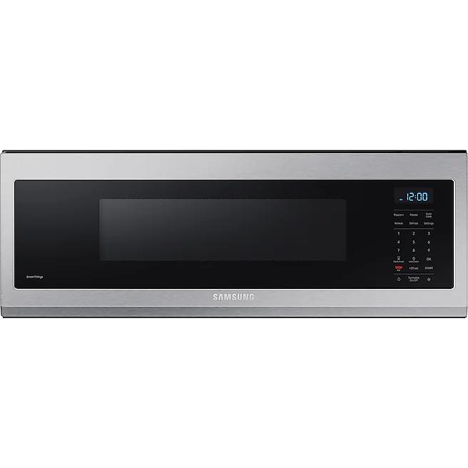  Samsung 30-inch, 1.1 cu.ft. Over-the-Range Microwave Oven with Wi-Fi Connectivity ME11A7510DS/AA IMAGE 1