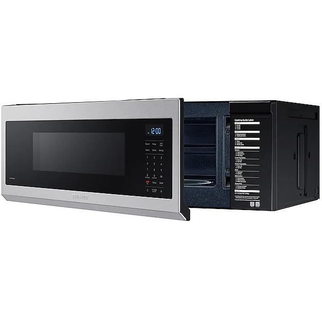  Samsung 30-inch, 1.1 cu.ft. Over-the-Range Microwave Oven with Wi-Fi Connectivity ME11A7510DS/AA IMAGE 4