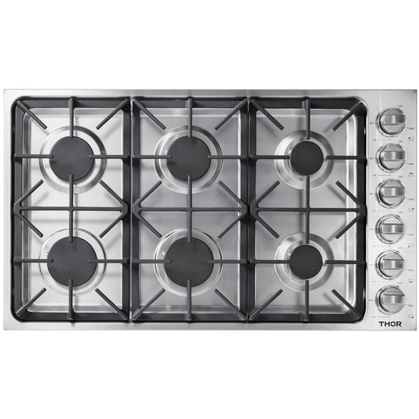  Thor Kitchen 36-inch Gas Cooktop TGC3601 IMAGE 1