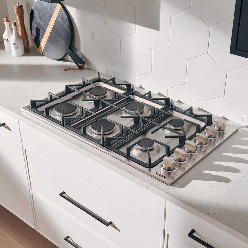  Thor Kitchen 36-inch Gas Cooktop TGC3601 IMAGE 4