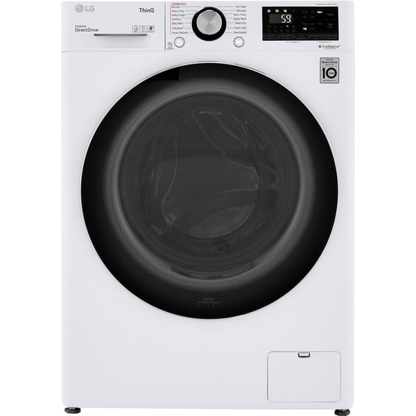LG All-in-One Electric Laundry Center with TurboWash™ Technology WM3555HWA IMAGE 1