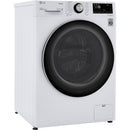 LG All-in-One Electric Laundry Center with TurboWash™ Technology WM3555HWA IMAGE 2