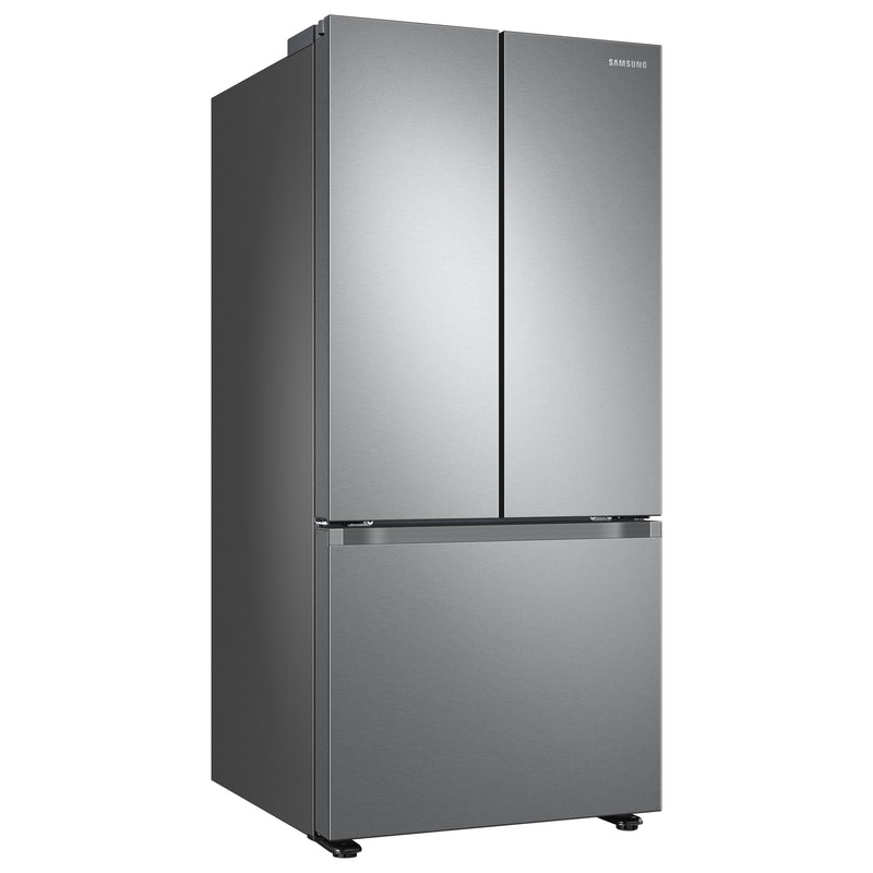  Samsung 30-inch, 22 cu.ft. Smart 3-Door French Door Refrigerator RF22A4121SR/AA IMAGE 2