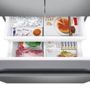  Samsung 30-inch, 22 cu.ft. Smart 3-Door French Door Refrigerator RF22A4121SR/AA IMAGE 8