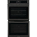 Frigidaire 30-inch Double Electric Wall Oven with Fan Convection FCWD3027AB IMAGE 1