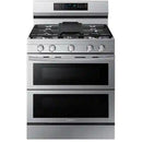  Samsung 30-inch Freestanding Gas Range with Wi-Fi Connectivity NX60A6751SS/AA IMAGE 1