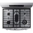  Samsung 30-inch Freestanding Gas Range with Wi-Fi Connectivity NX60A6751SS/AA IMAGE 3
